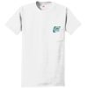 Authentic 100% Cotton T Shirt with Pocket Thumbnail