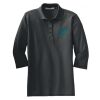 Ladies Silk Touch 3/4 Sleeve Polo Thumbnail
